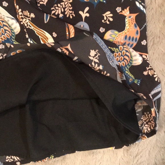 Loft Petite Birds Pattern Long Sleeved Size OP. - Picture 7 of 7